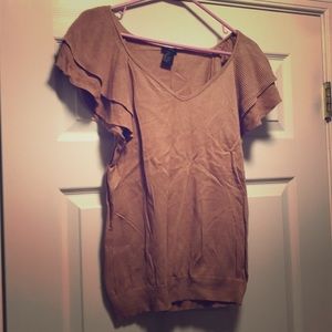 Ann Taylor flutter sleeve